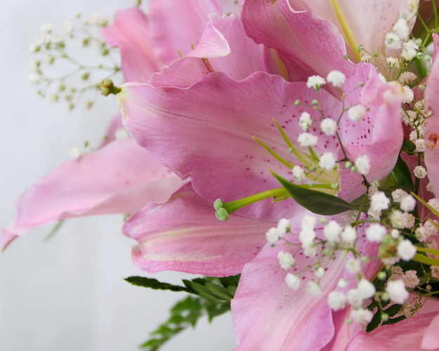 Букет у капелюшній коробці Ліловий