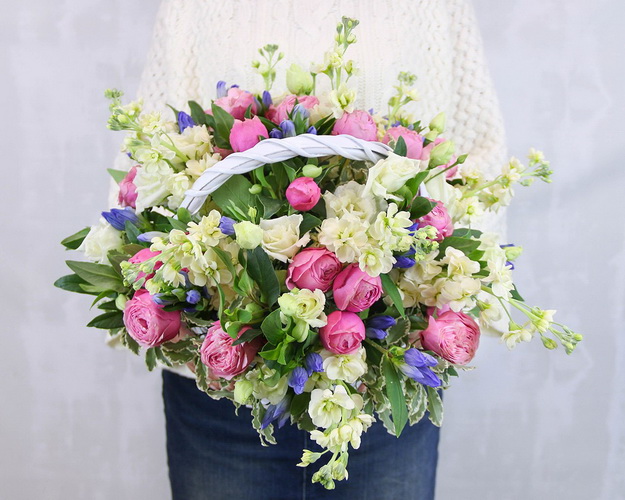 Кошик квітів Візантійські сади