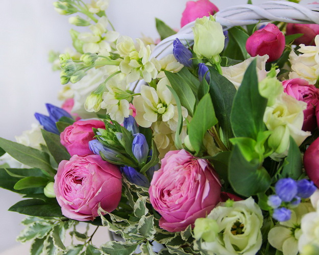 Кошик квітів Візантійські сади