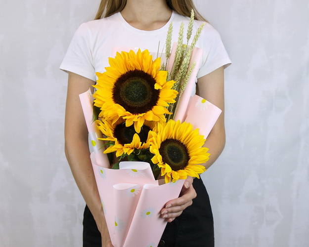 Букет квітів Поле кохання S