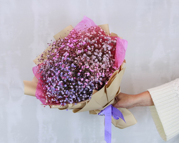 Букет з гіпсофіл Сяйво