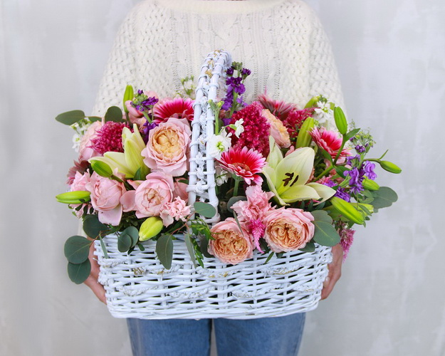 Кошик квітів Квітковий луг