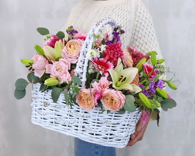 Кошик квітів Квітковий луг