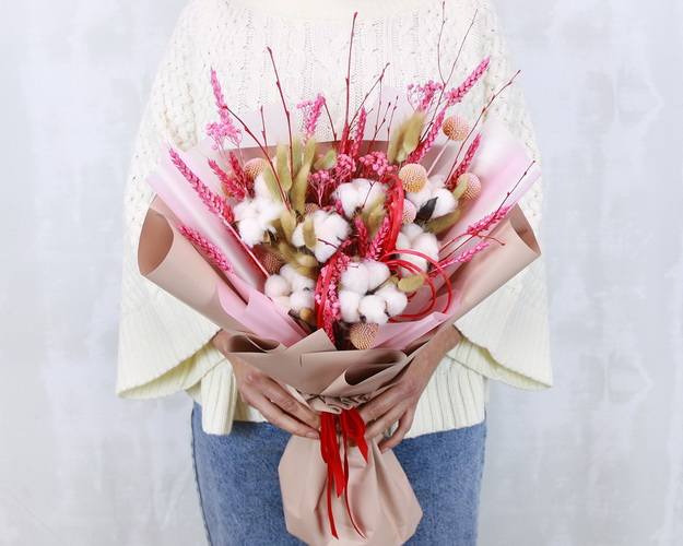 Букет із сухоцвітів Солодке життя