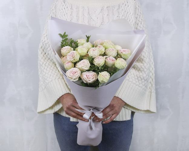 Букет квітів Теплий вечір