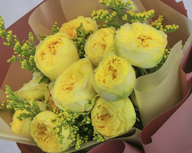 Букет квітів Сонячний промінь