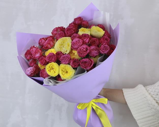 Букет квітів Яскравість