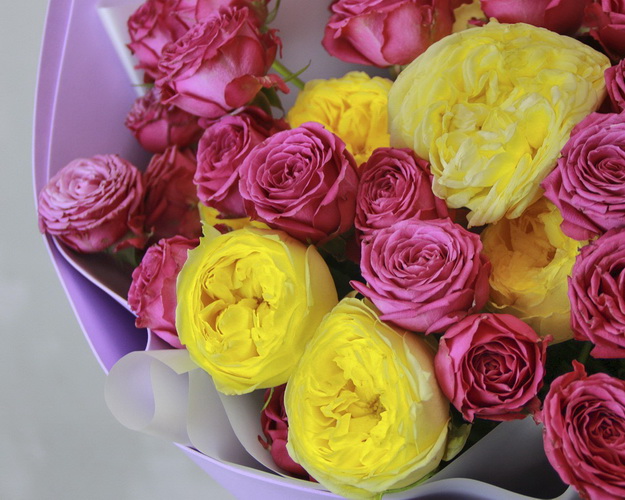 Букет квітів Яскравість