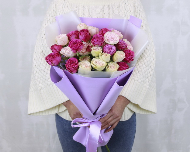 Букет квітів Шепіт серця