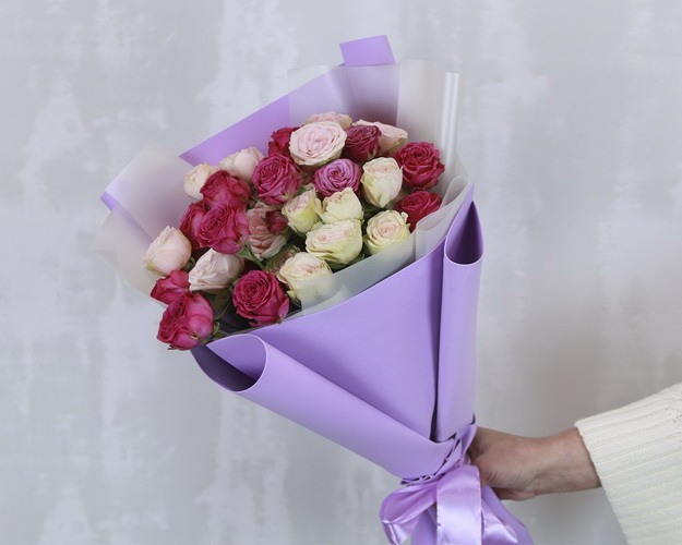 Букет квітів Шепіт серця