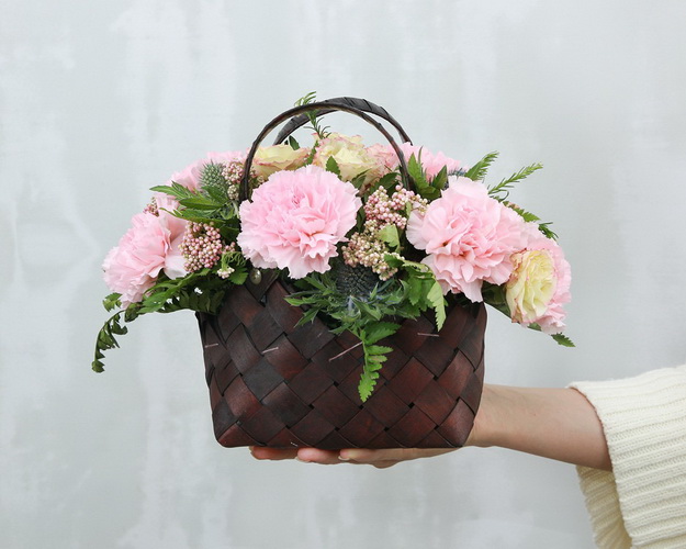 Кошик квітів Лісове повітря