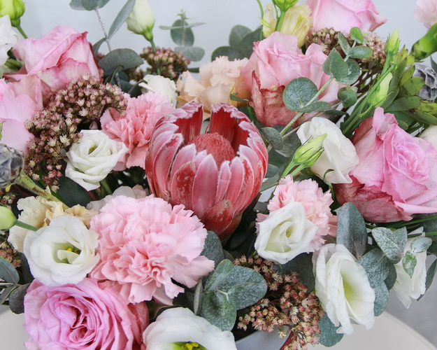 Квіти в коробці Незабутня зустріч