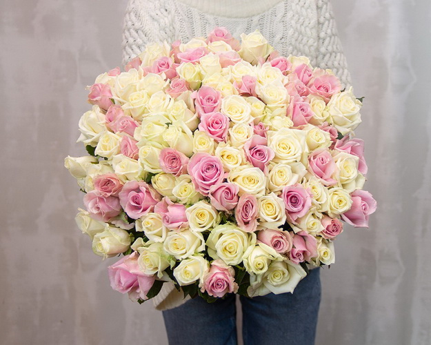 Букет із 101 троянди Замріяний вечір