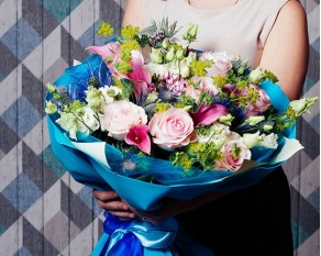 Букет квітів Різнокольорові сни