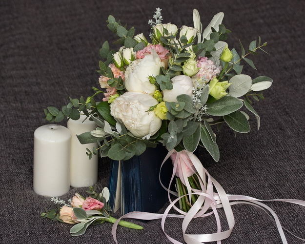 Букет нареченої Шовковий