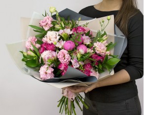 Букет квітів Рожевий момент