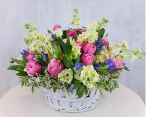 Кошик квітів Візантійські сади