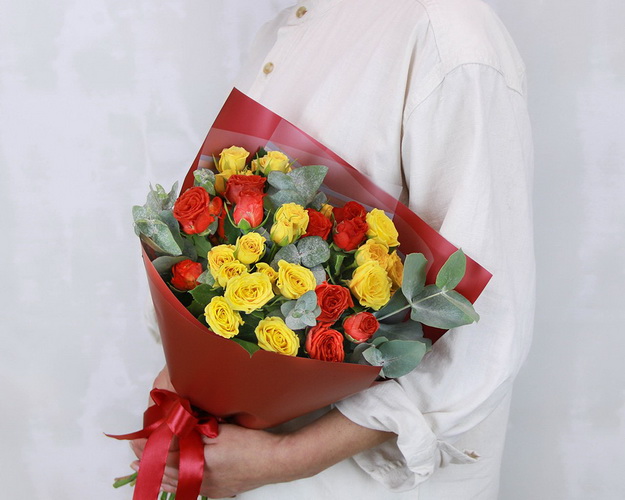 Букет квітів Ейфорія