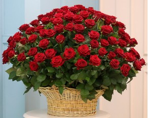 Кошик квітів Щастя на двох