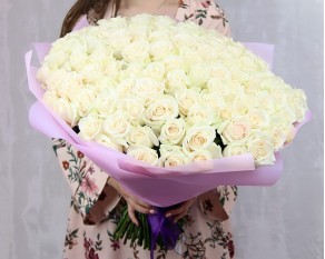 Букет із 101 троянди Елла