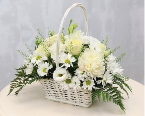 Кошик квітів Білосніжка