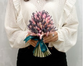 Букет із сухоцвітів Лавандовий замок