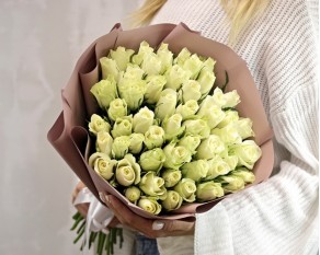 Букет із 51 білих Амур