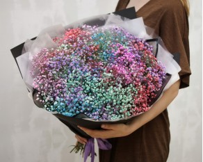 Букет з гіпсофілу Зірковий серпанок