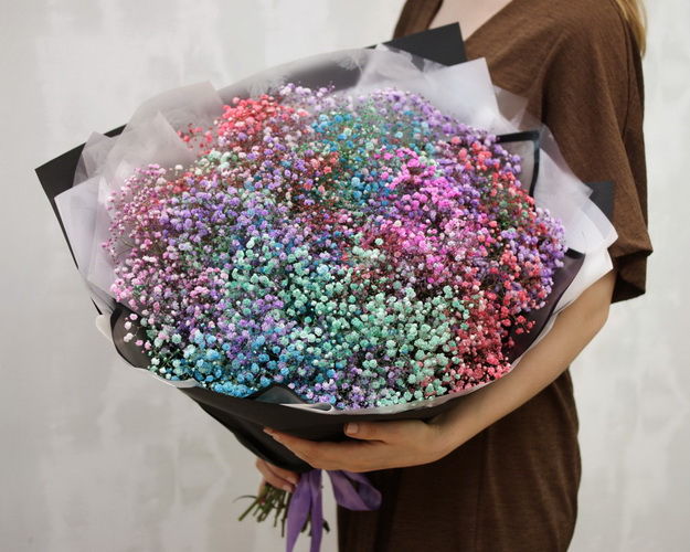 Букет з гіпсофілу Зірковий серпанок