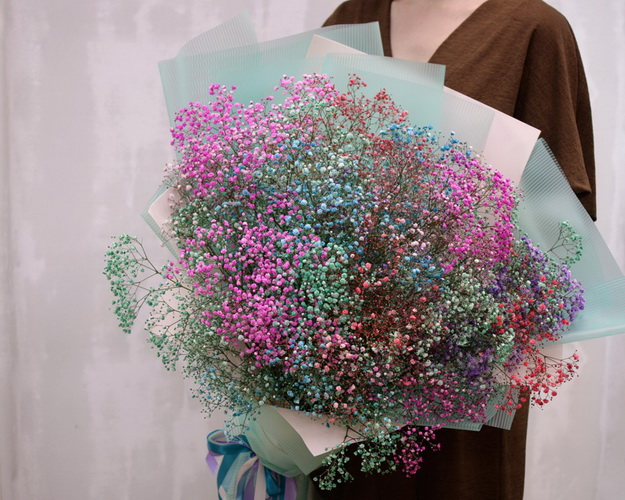 Букет з гіпсофілу Зірковий пил