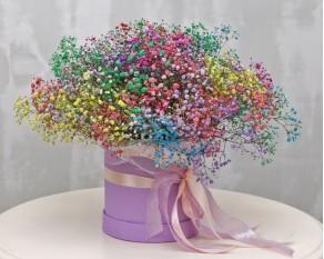 Букет у капелюшній коробці Віднесені вітром