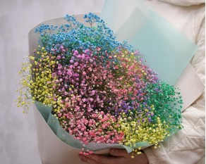 Букет з гіпсофіл Сузір'я кохання