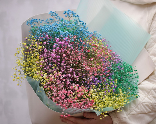 Букет з гіпсофіл Сузір'я кохання