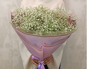 Букет із гіпсофілу Перша роса