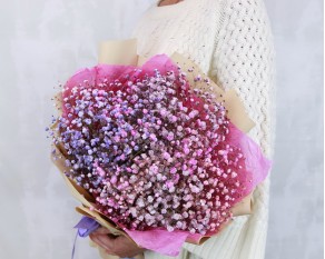 Букет з гіпсофіл Сяйво