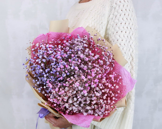 Букет з гіпсофіл Сяйво