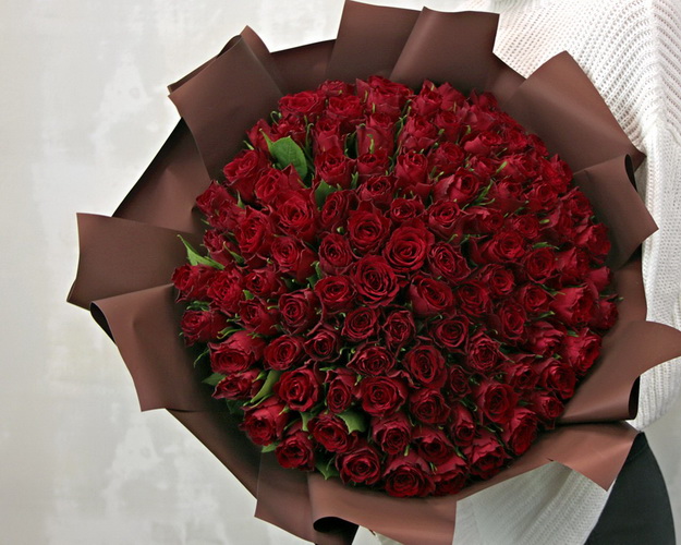 Букет із 101 троянди Родос