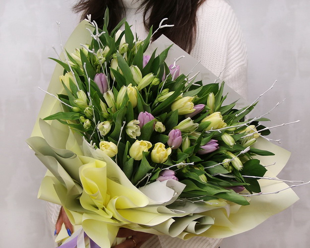 Букет квітів Тепло душі