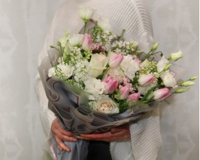 Букет квітів Зимовий ранок