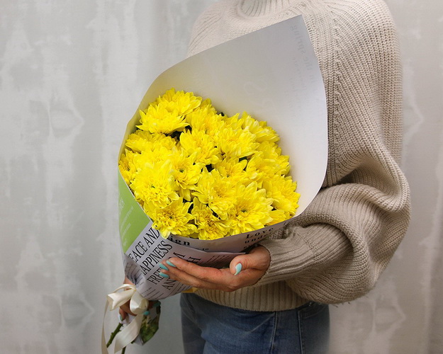 Букет хризентем Сонячний