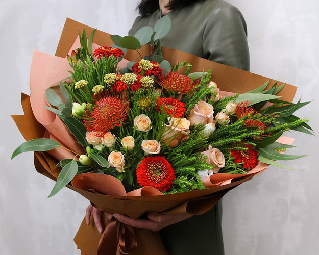Букет квітів Сафарі