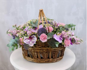 Кошик квітів Азія