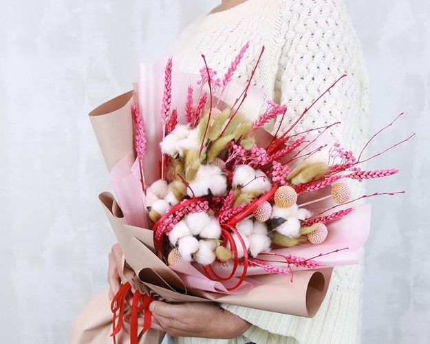 Букет із сухоцвітів Солодке життя