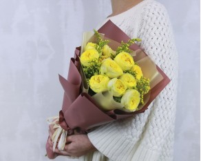 Букет квітів Сонячний промінь