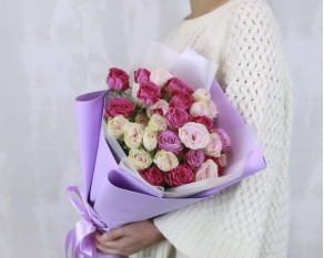 Букет квітів Шепіт серця