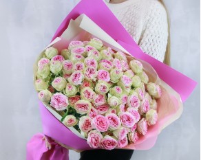 Букет квітів Рожева симфонія