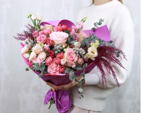 Букет квітів Шляхетний смак