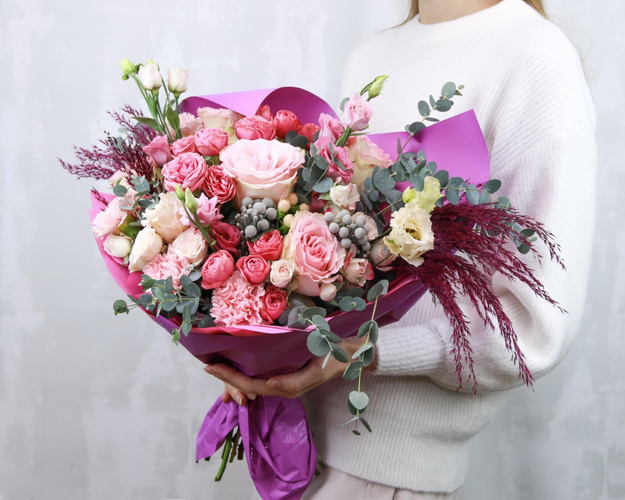 Букет квітів Шляхетний смак