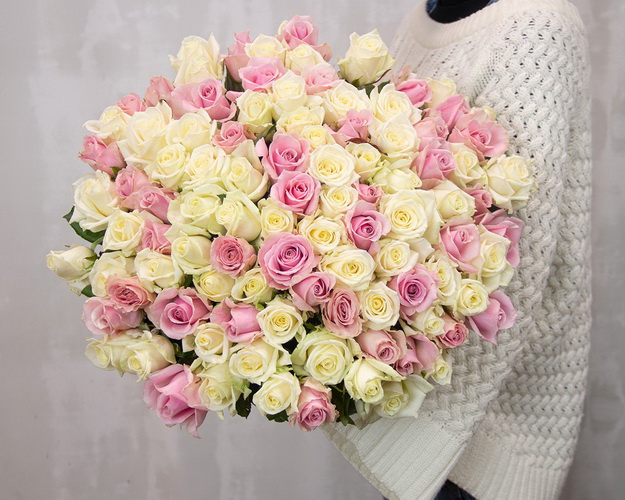 Букет із 101 троянди Замріяний вечір