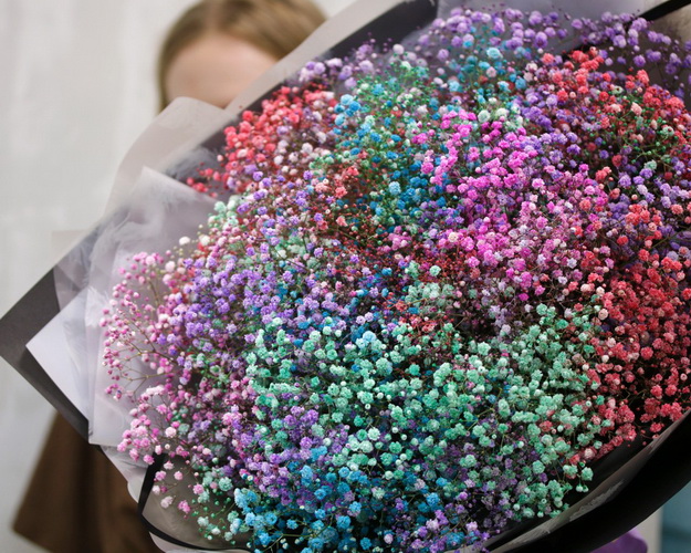 Букет з гіпсофілу Зірковий серпанок